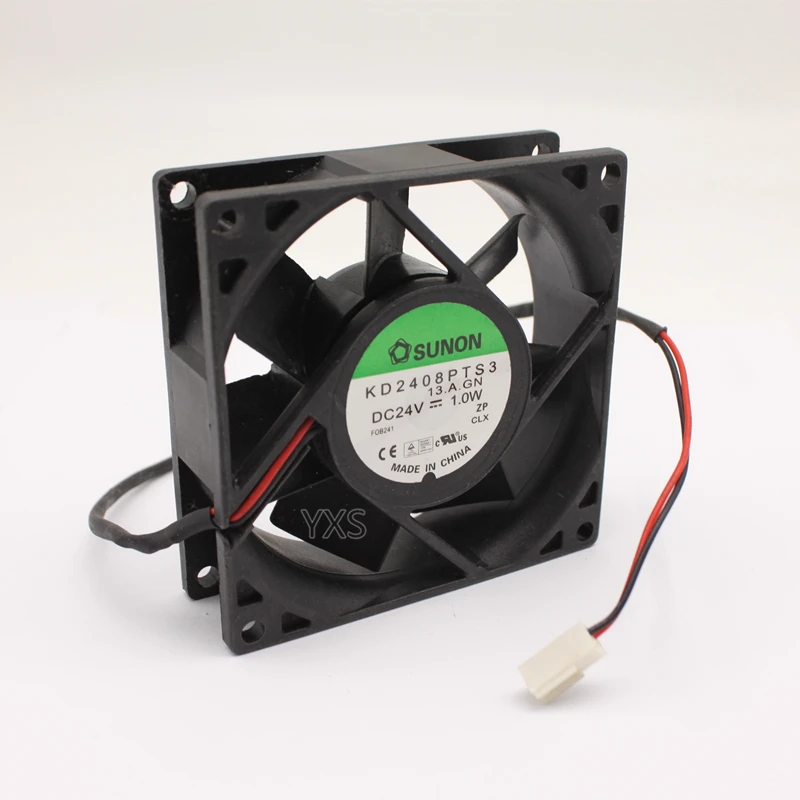 KD2408PTS3 1.0W 8025 DC 24V 8CM 80*80*25MM 2200RPM Axial Cooling Fan | Электроника