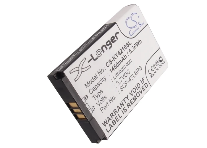 Cameron Sino батарея 1450 мАч 5AAXBT048GEA SCP 43LBPS для Kyocera E4210 E4225 E4255 E4277|Аккумуляторы мобильных