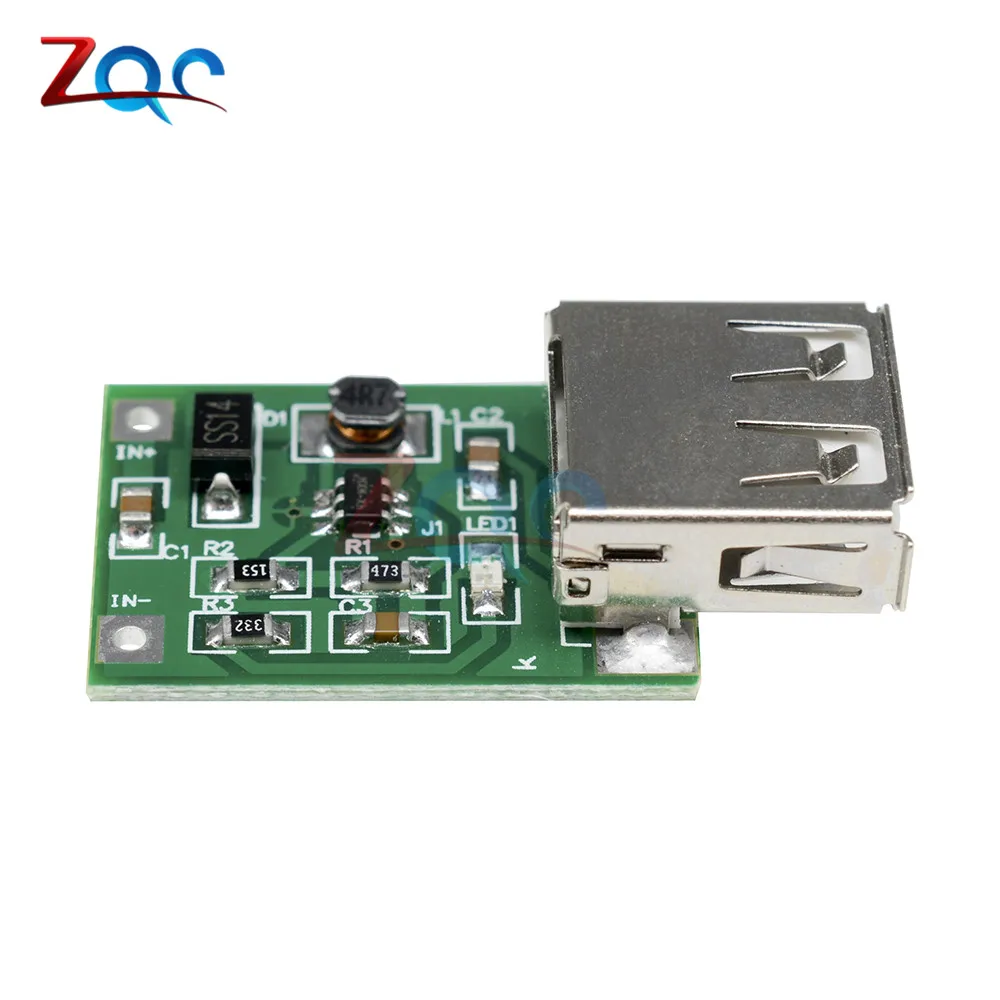 2pcs DC 0.9-5V 600MA USB Output Boost Converter Mini DC-DC Step Up Power Supply Module Lithium Battery Charger Board 0.9V-5V |