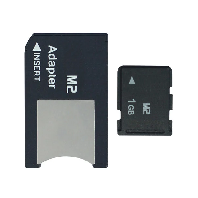 Карта памяти M2 8 ГБ 4 2 1 512 МБ 256 Мб 128 64 карта Micro с адаптером MS PRO DUO|Карты памяти| |