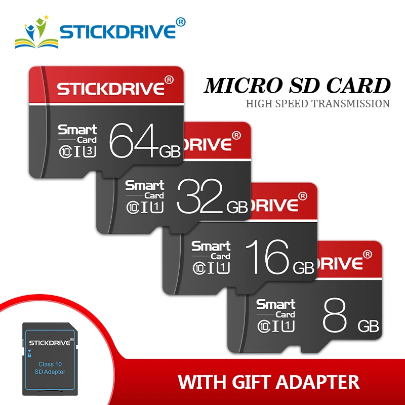 Горячая Распродажа карта памяти micro sd класса 10 32GB Microsd 4GB 8GB 16GB tarjeta 32GB 64GB 128GB micro sd карта cartao de memoria+ адаптер