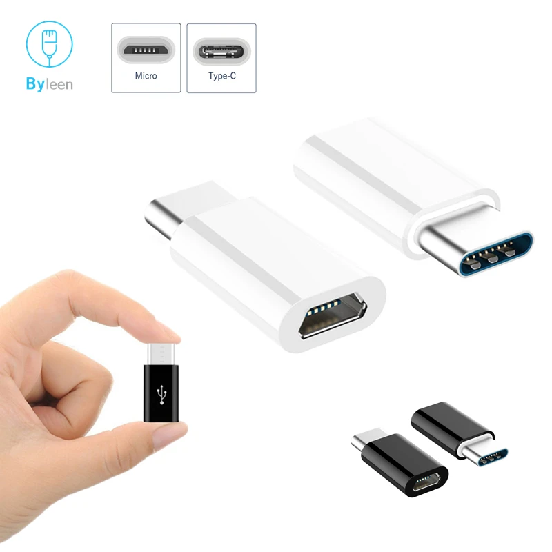 USB Type C адаптер Byleen для Xiaomi mi 8 se 6x5 4 a1 a2 Meizu 16 th P 20 10 Mate Lite Pro Note LG v 30 Plus Micro к C|Зарядные