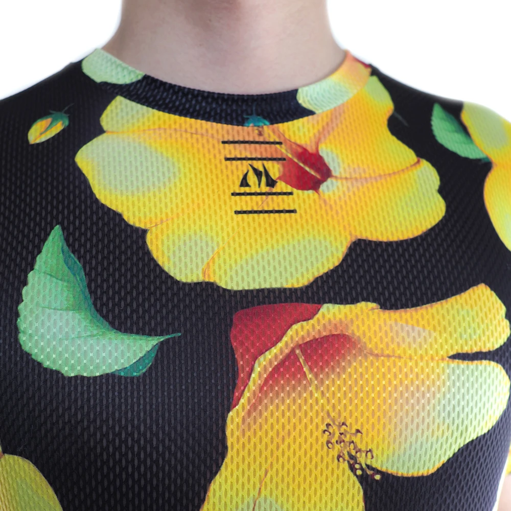 Велосипедная футболка с коротким рукавом дышащее нижнее белье|cycling base layer|mesh layerbase