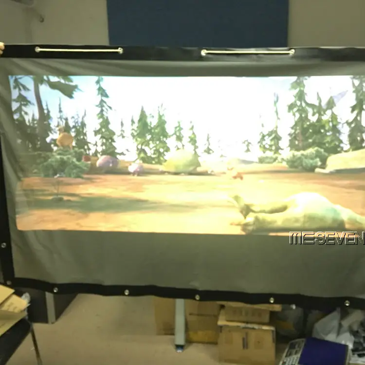 180 Inches16:9 настенный ПВХ материал задняя проекция экрана пленка для любого HD фильма