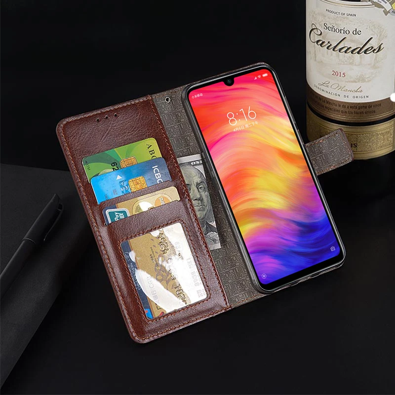 Деловые Чехлы для Xiaomi Redmi 8 8A 7A 6A K20 Note 7 6 5 4X Mi A3 9 Lite SE 9T Pro чехол с откидной крышкой и