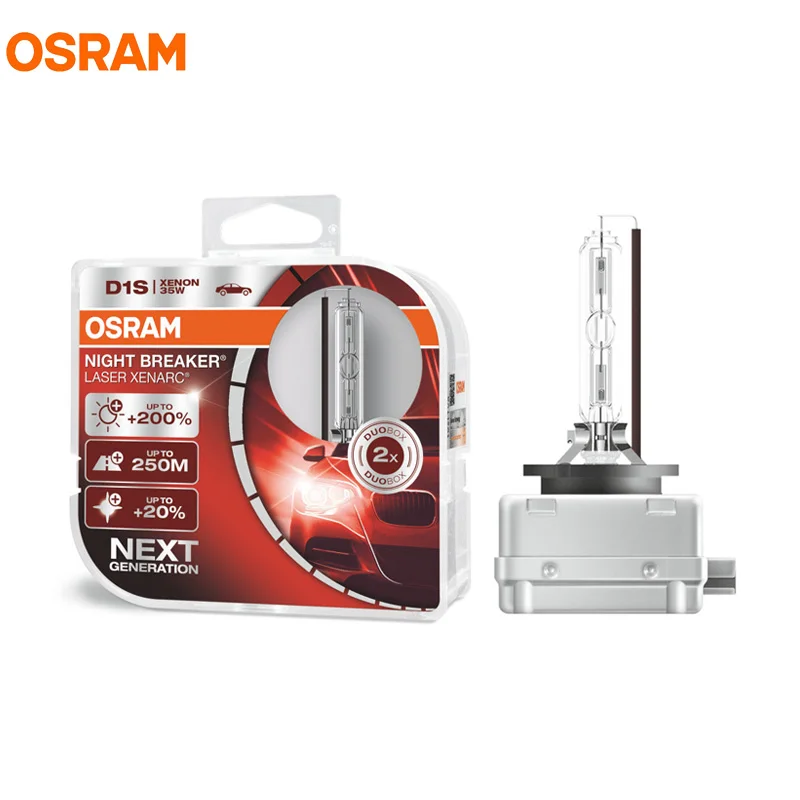 OSRAM D1S 35 Вт 66140XNL ксеноновый Ночной выключатель лазерный автомобиль HID светильник