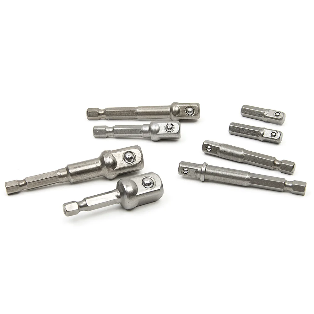 8 шт. гнездо адаптера удара шестигранный хвостовик сверла Мощность удлинитель 1/4