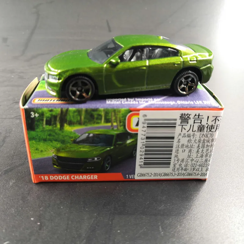 2019 автомобиль 1:64 спортивный 18 DODGE CHARGER металлический корпус коллекция гоночных