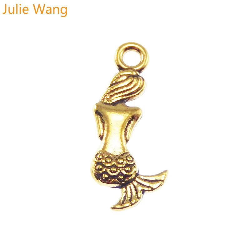 Миниатюрные Подвески Julie Wang 30 шт. модные двухсторонние ювелирные изделия из