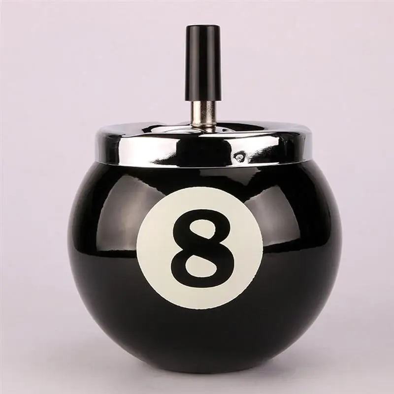 LUOEM модная пепельница для сигарет с эффектом пуш вниз шариком без основания