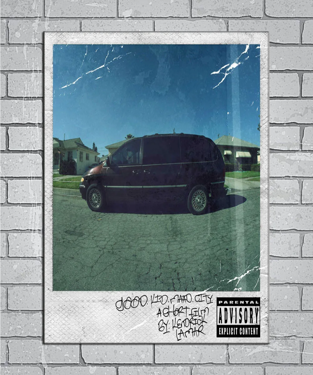 N1055 Kendrick Lamar Good Kid Deluxe Edition светильник для обложки альбома холст индивидуальный