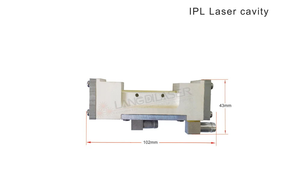 Часть лазерной полости IPL(включая лампу потока+ отражатель