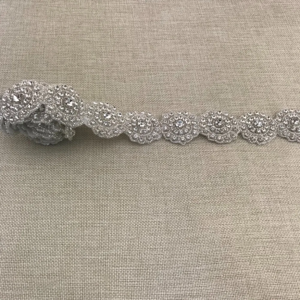 Amsoil WS113 Кристалл Rhinestone Аппликация отделка гладить на Свадебные Пояс кушак