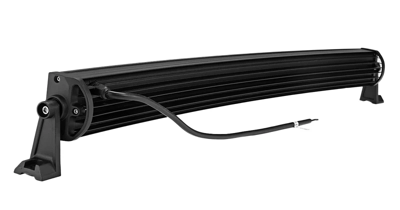 AUXMART 3 ряд 4" светодиодный бар 22" 3" 50" изогнутый внедорожный светодиодный рабочий светильник для грузового пикапа 4X4 Camber тонкий светодиодный светильник 12 В 24 В
