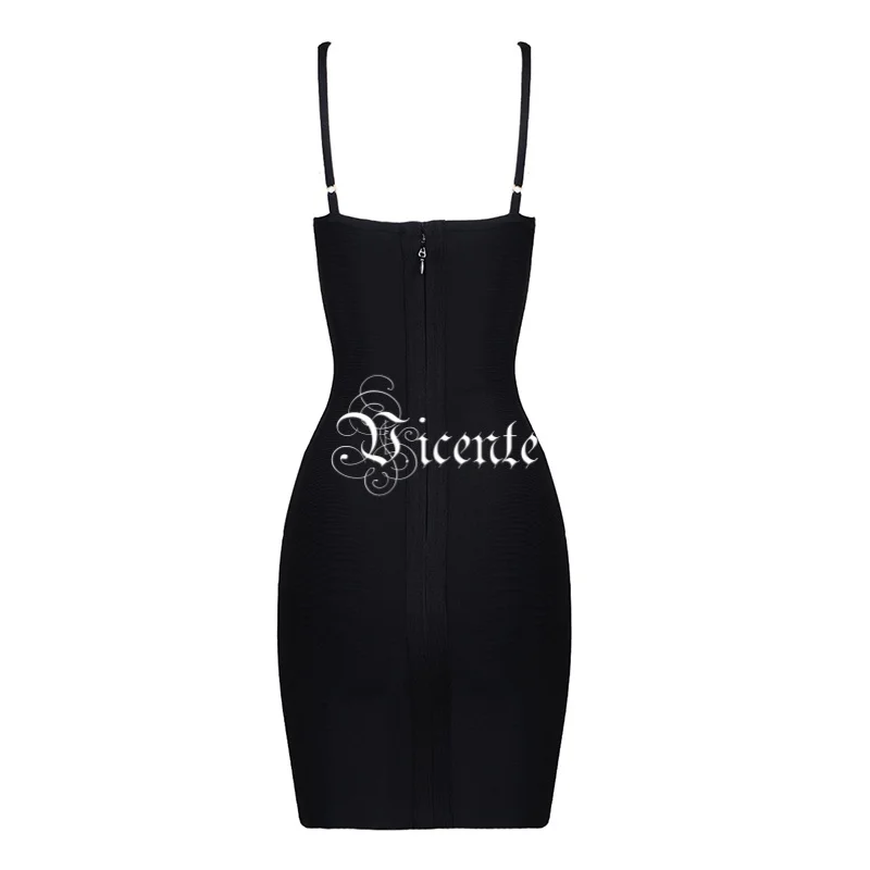 Женское Бандажное платье на молнии роскошное вечернее с блестящими бусинами