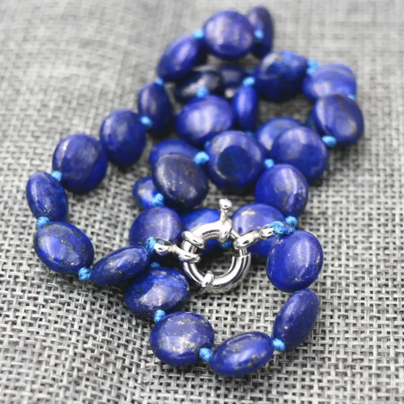 Бесплатная доставка &gt&gt&gt длинное ожерелье из натурального египетского лазурита