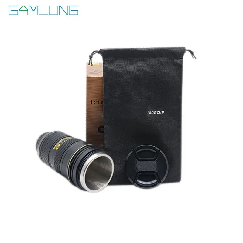 Бренд gamlung чашка для объектива из нержавеющей стали креативная имитационная