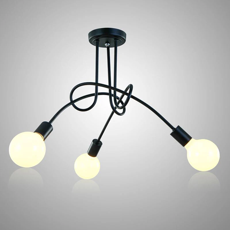 Светодиодные светильники потолочные для гостиной Luminaria E27 fixutures детей дома lampras де