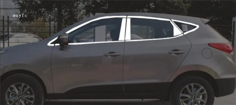 Тюнинг автомобилей нержавеющая сталь оконная декоративная планка для изменение