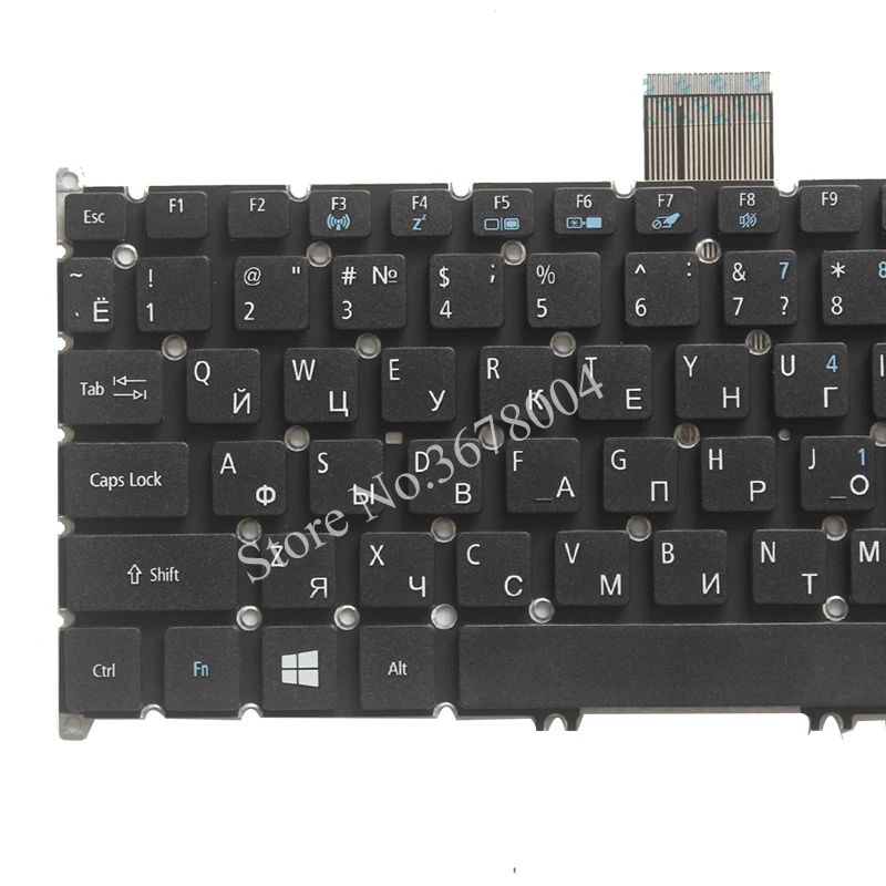 Новая русская клавиатура для Acer Aspire V5 122 122P 132P V13 132 E11 V3 371 RU Клавиатура ноутбука без