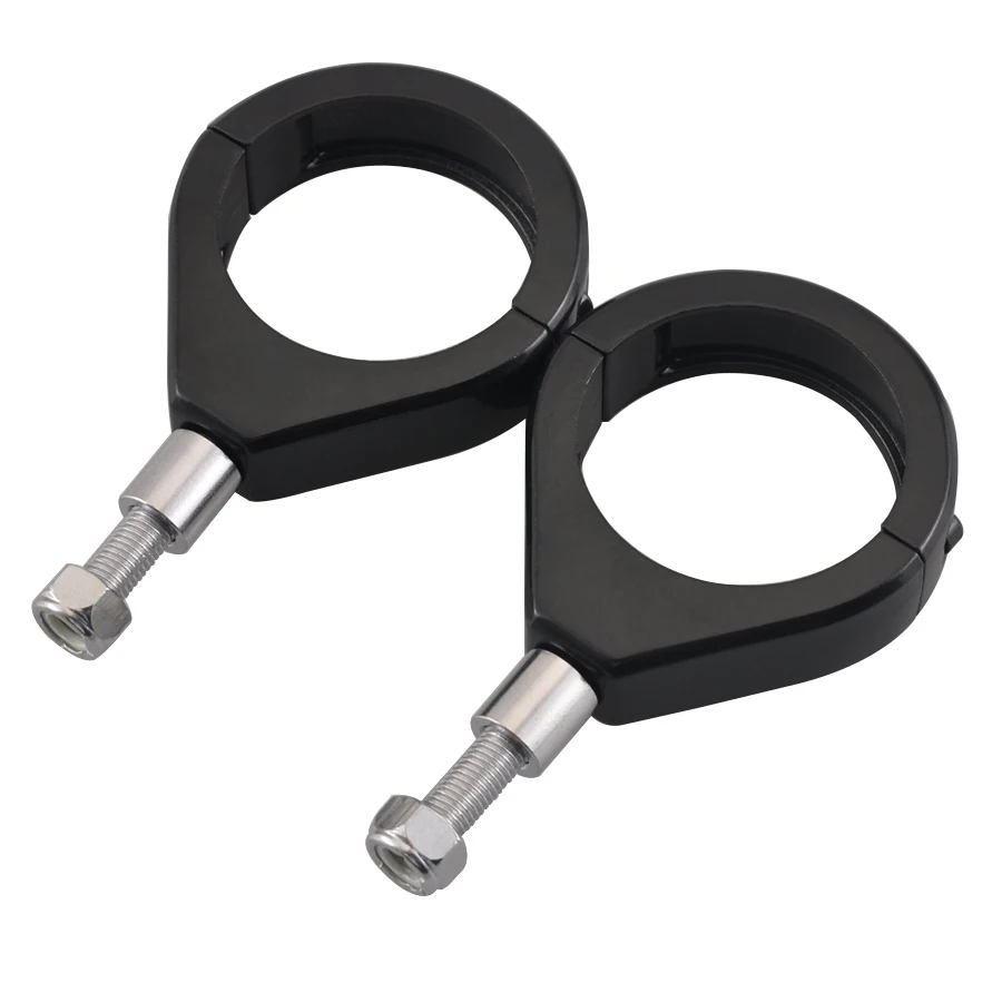 Новинка 1 пара индикатор черный сигнал поворота 41 мм зажимы крепление кронштейн