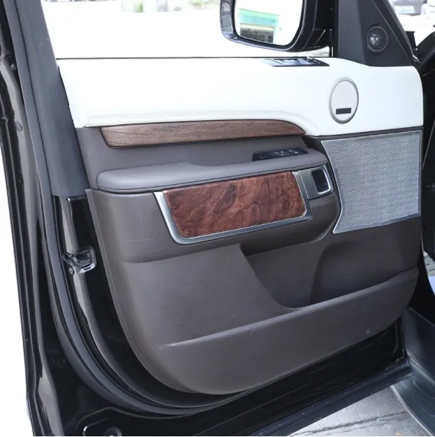 Replacement Parts For Land Rover Discovery 5 2017 2018 Rose Wood Grain Door Decoration Panel Cover Trim Accessories LR5 | Автомобили и