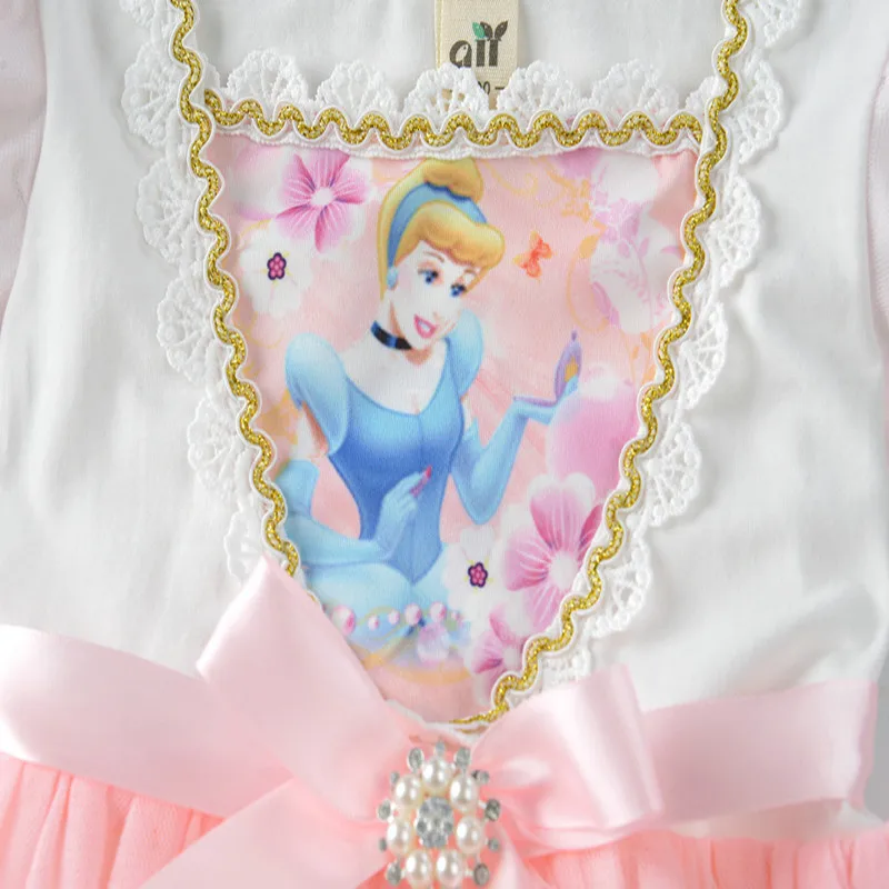 Summer Girl Clothes Snow White Dress for Girls Party Elsa Princess Sofia Dresses Children Cinderella Costume Robe Fille 3-9Y New | Детская