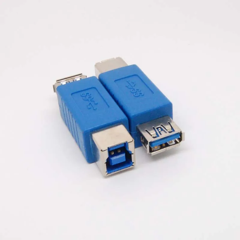 Премиум USB 3 0 A женский для принтера B Женский соединитель адаптеры конвертеры