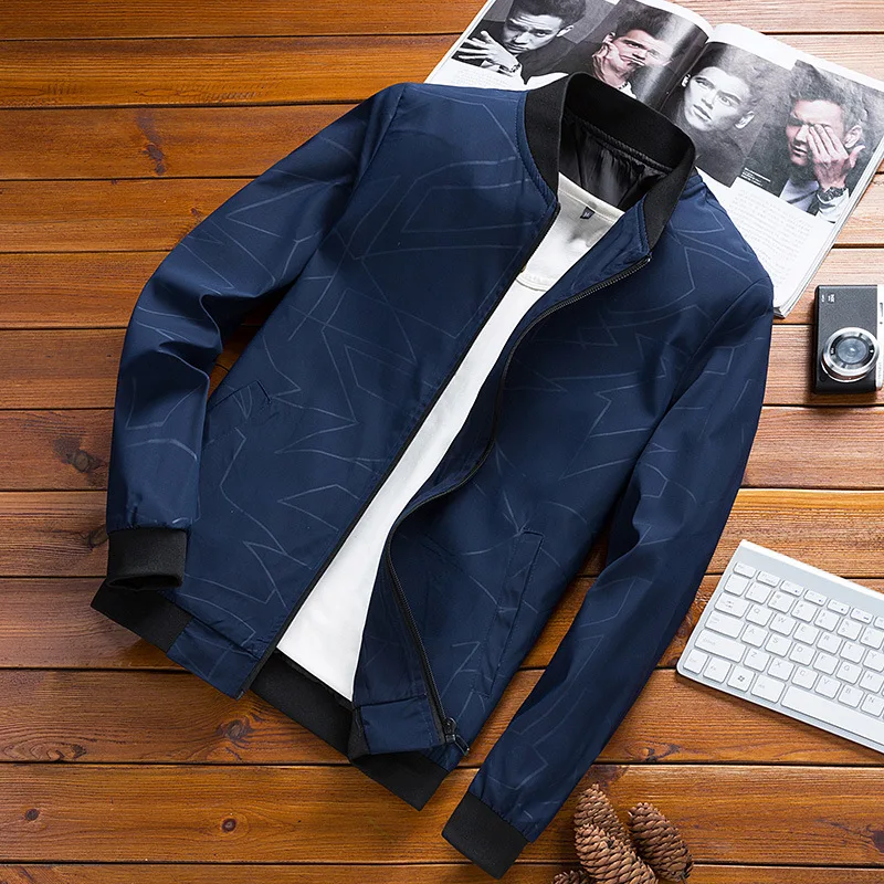 Мужская ветровка Veste Homme Повседневная Вельветовая куртка с воротником стойкой