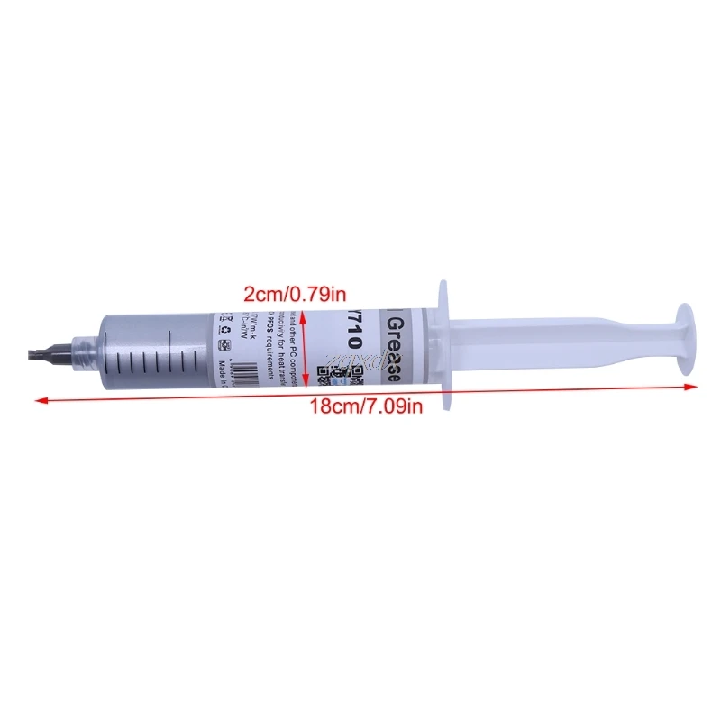 

30G HY710-TU20 Silver Thermal Grease CPU Chipset Cooling Compound Silicone Paste Whosale&Dropship