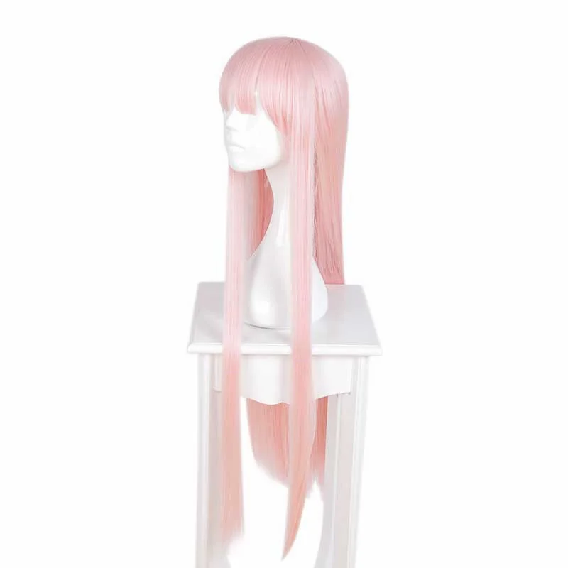 100 см парик в FRANXX 002 заколка для волос ZERO TWO Cosplay 02 розовый длинные прямые волосы