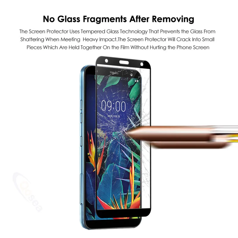 

10PCS For LG K40 Screen Protector Ultra-thin Clear Explosion-proof Front Full Film For LG Q9 G8 V50 G8S ThinQ K50 Tempered Glass