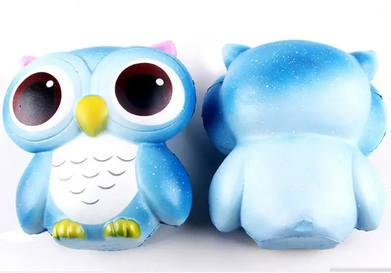 15cm Lovely Galaxy Owl Fun Hamster Squishy Decor Slow Rising Kid Toy Squeeze Relieve Anxiet Gift Anti Stress | Игрушки и хобби