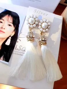 Искусственный жемчуг серьги 456300|hoop clip earrings|hoops saleearrings fruit |