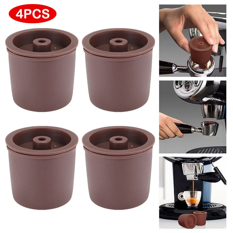 4/10 шт. многоразовые Кофе фильтрационная сетка совместим с ILLY eco-friendly Refillable Кофе капсулы Кухня обеденный бар