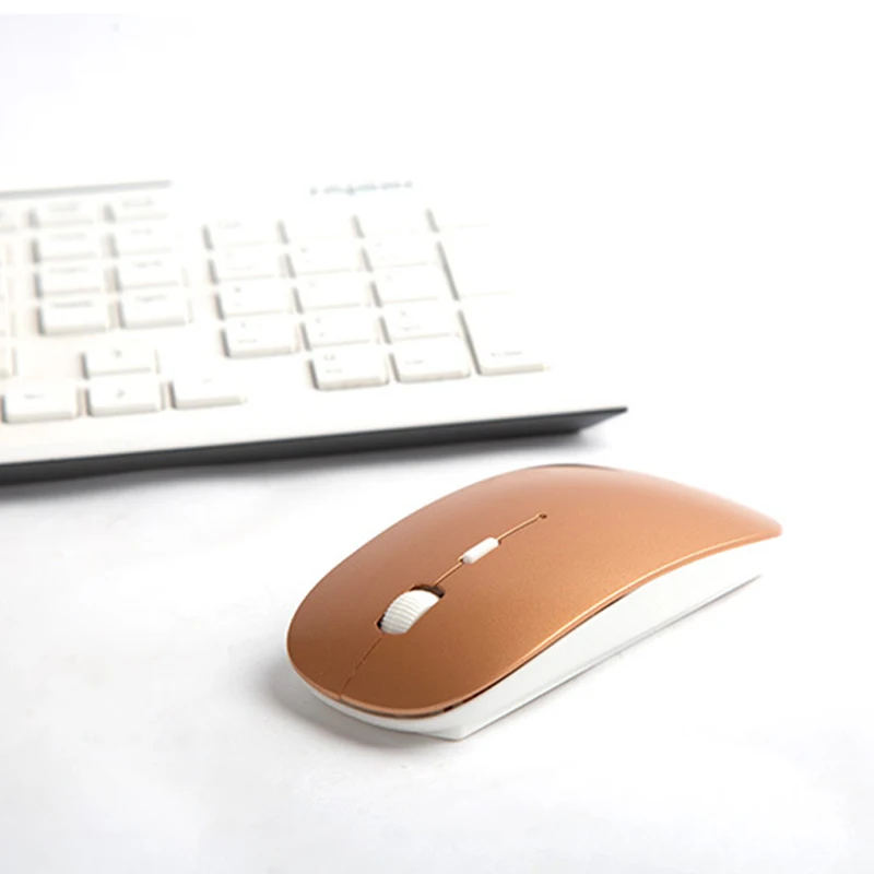 06A Ultra-thin 2.4G Wireless Mouse Portable Ergonomic Optical Mice USB Slim Computer for Laptop Tablet Desktop Notebook PC | Компьютеры и