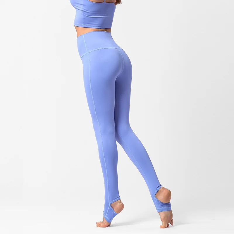 

New Hip-lifting Slim Fitness Apparel Sports Tight-fitting High-waist Pants Pure Polyamide Yoga Pants