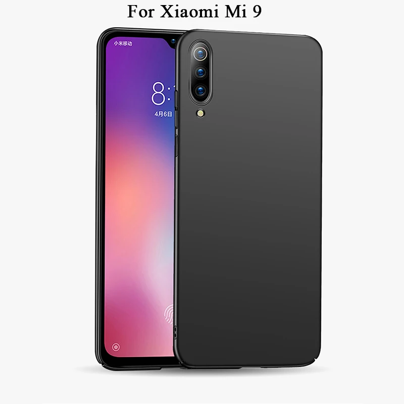 Ультратонкий матовый чехол для телефона для Xiaomi mi 9, задняя крышка, роскошный мобильный чехол для телефона s для 6,39 '', Xiaomi mi, 9 mi 9, PC чехол, Coque Fundas