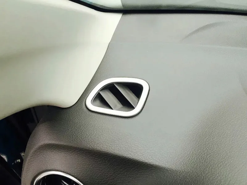 Для Suzuki Vitara вентиляционное отверстие приборной панели изогнутая отделка панели гарнир передняя вставка OUTLET аксессуары 2 шт