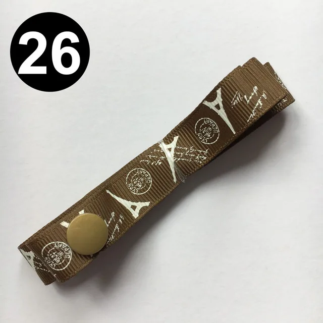 27 Цепочка для соски, аксессуар для коляски, ремешок, держатель для игрушек, фиксированная привязка, игрушечная лента, детская, не скользящая, вешалка, ремень, ремешок G0038 - Цвет: 27