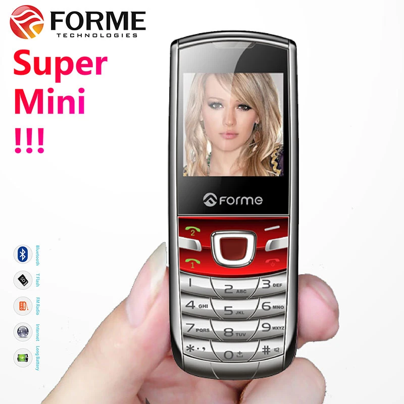 Супер Мини!!! Металлический Телефон!!! Бесплатная Доставка FORME T3 двойная симка