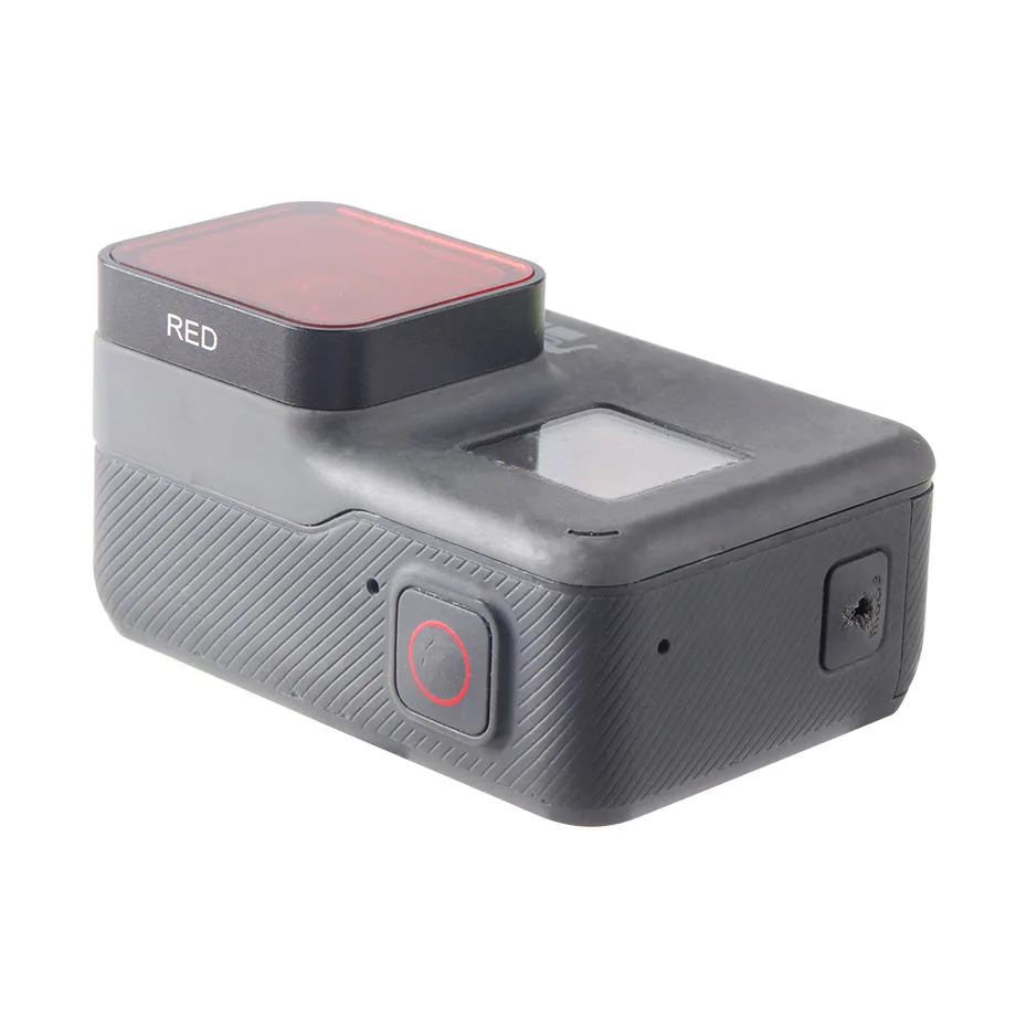 FOTOFLY Go Pro Hero 5 6 7 аксессуары для объектива UV CPL ND 4 8 16 Набор фильтров нейтральной плотности для GoPro Hero5/6/7 черная Экшн-камера