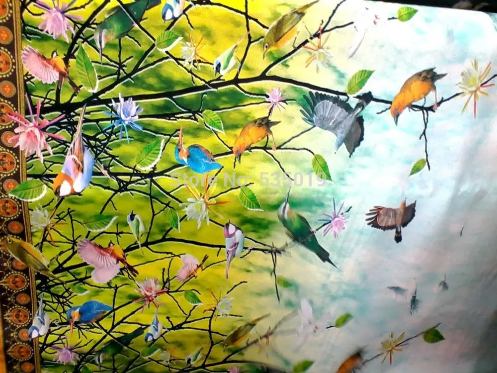 2018 новый супер французский кружевной тюль рулон набор цветочный принт 100%