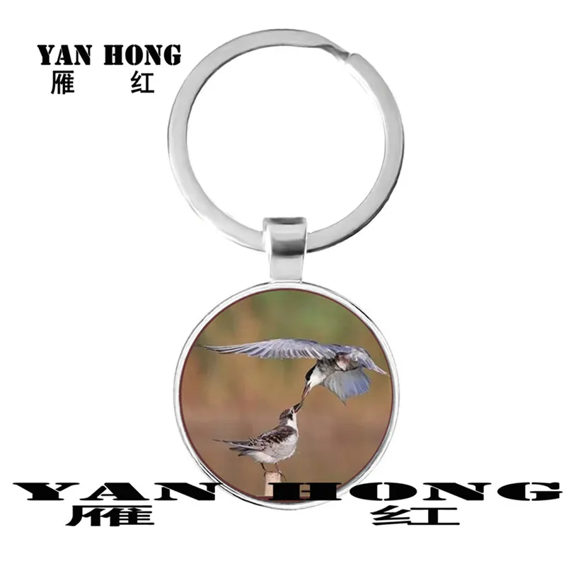 Parents'love is selfless. Animals take good care of their babies 25MM glass keys and Happy Thanksgiving Day. | Украшения и