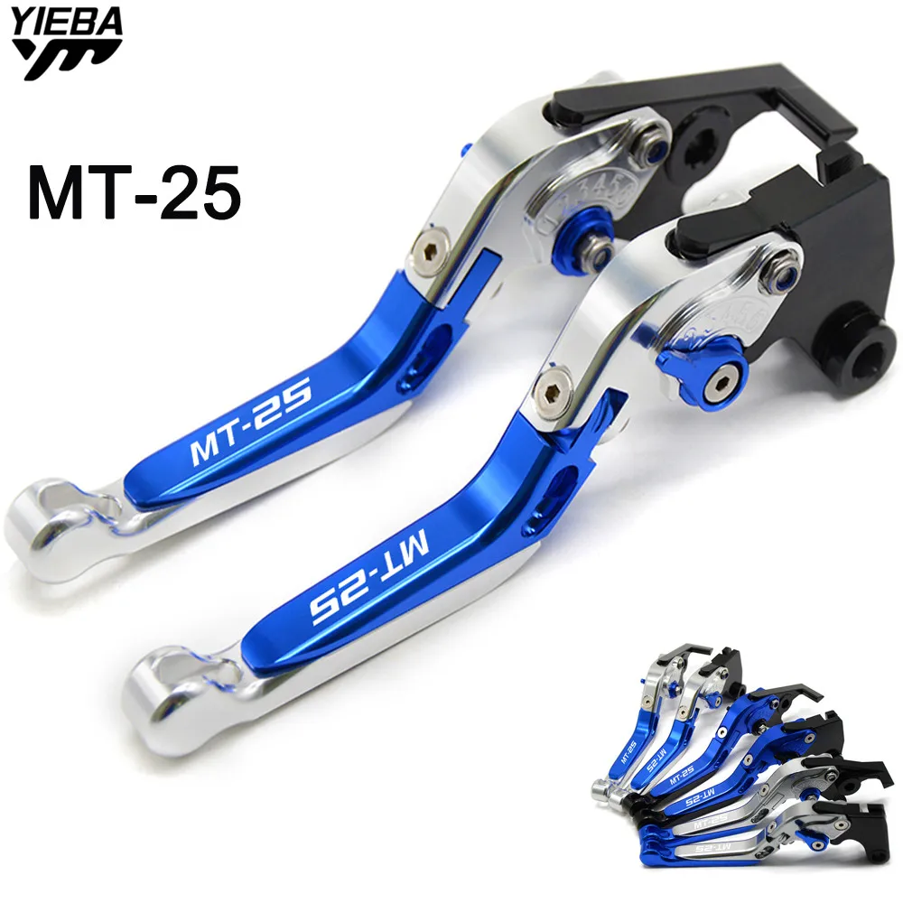 Мотоцикл CNC регулируемые складные тормоза сцепления рычаги с mt 25 для YAMAHA MT MT25 2005