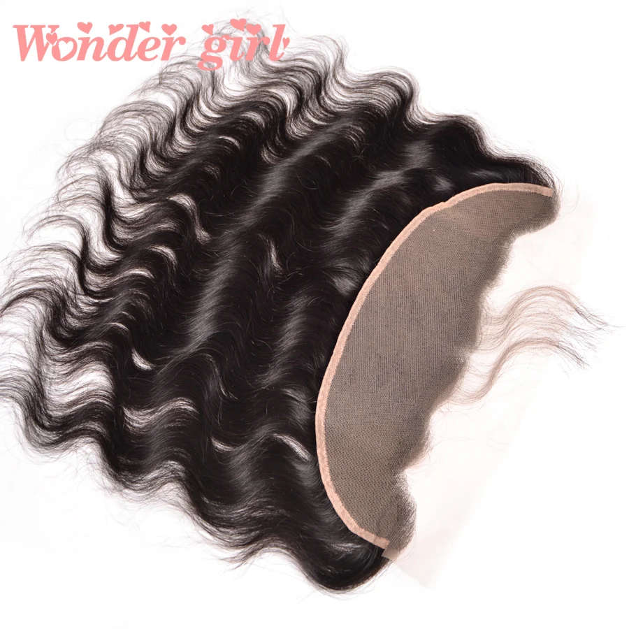 Peruvian Virgin Hair Body Wave Lace Frontal Closure With Bundles 4pcs/Lot 13x4 |