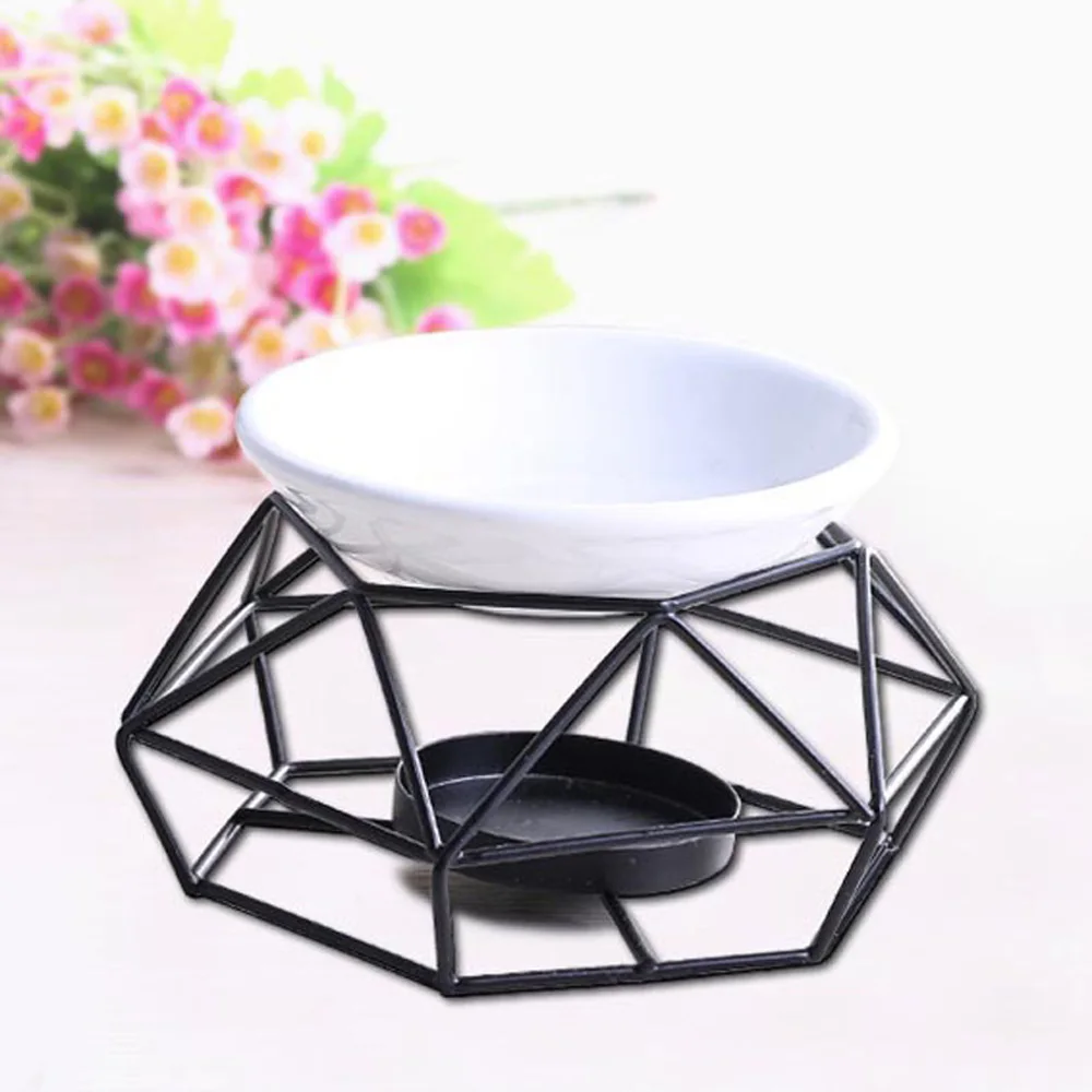 Подсвечник Держатель масляной горелки черный Арома полка Ароматический