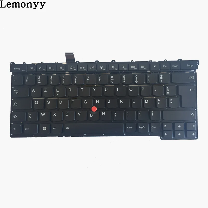 Новая Французская клавиатура ноутбук для lenovo Thinkpad Carbon X1 Gen 3 3rd 2015 FR Клавиатура MQ6-84