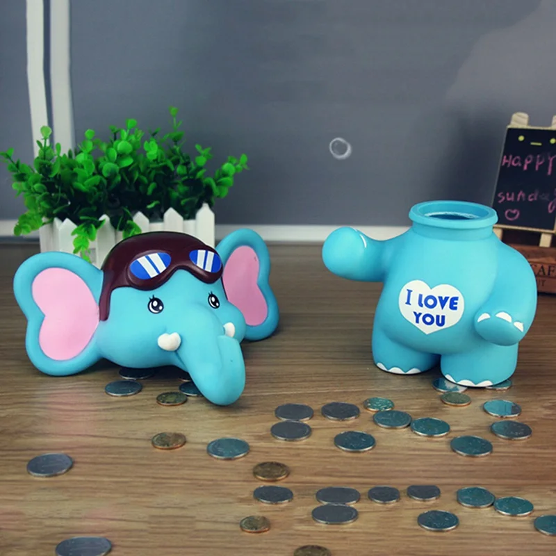 Милая Копилка со слоном из мультфильма копилка для денег монет игрушка Детские