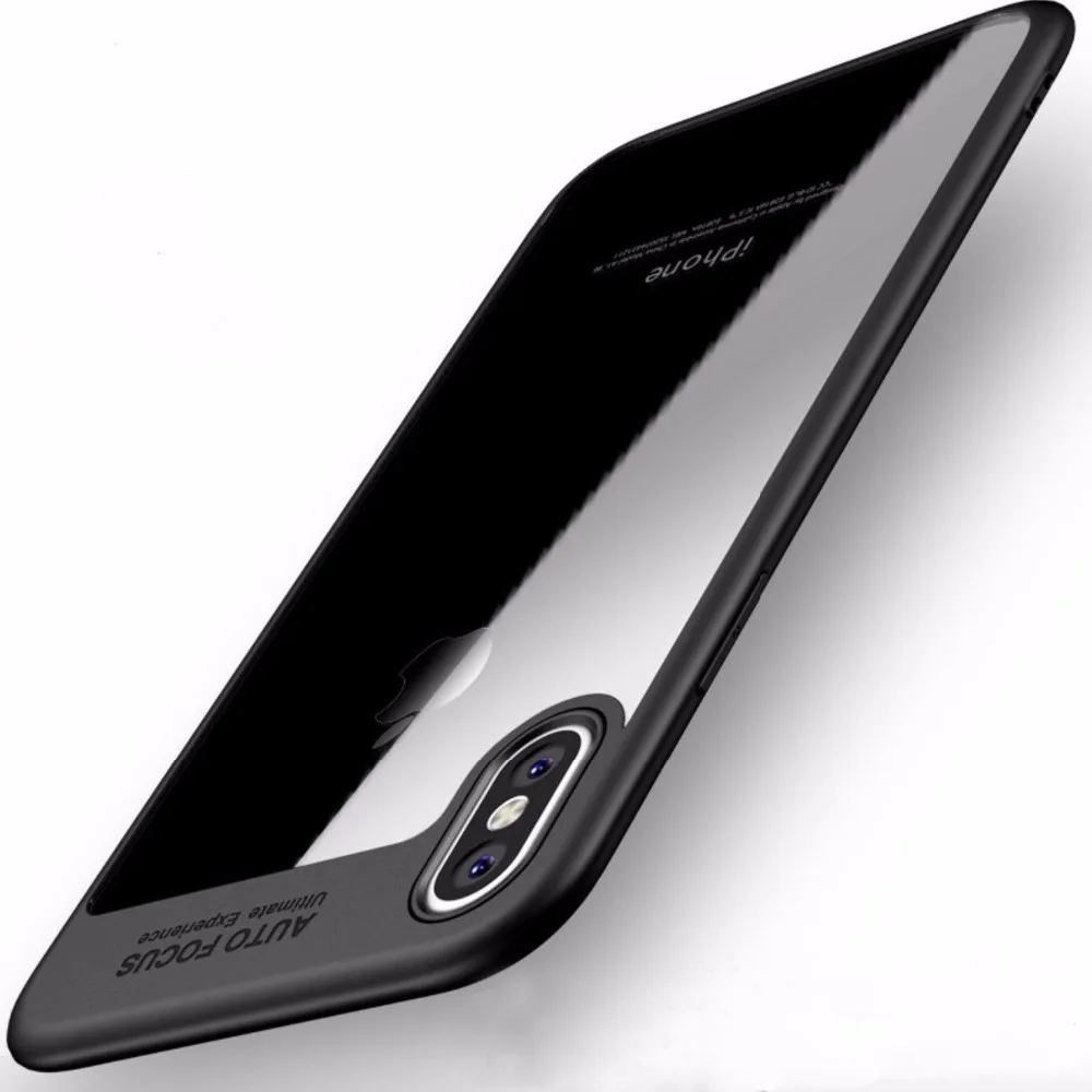 Роскошный ультра тонкий силиконовый ТПУ мягкий чехол для Apple iPhone X 8 7 6 s плюс